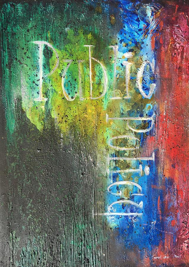 Public Policy #1 Painting by Laura Pierre-Louis
