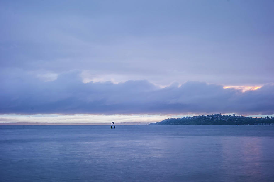 Puget Sound Waterscape And Coastline In Washington State #1 Photograph by Alex Grichenko