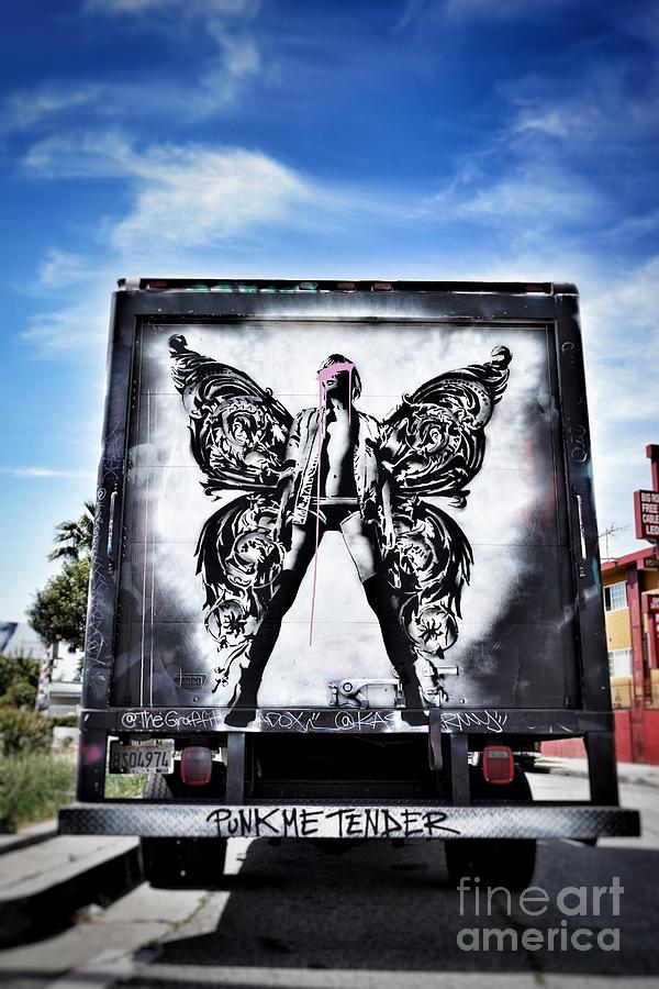 Punk Me Tender Street Art Photograph by Fitzroy Barrett - Fine Art America