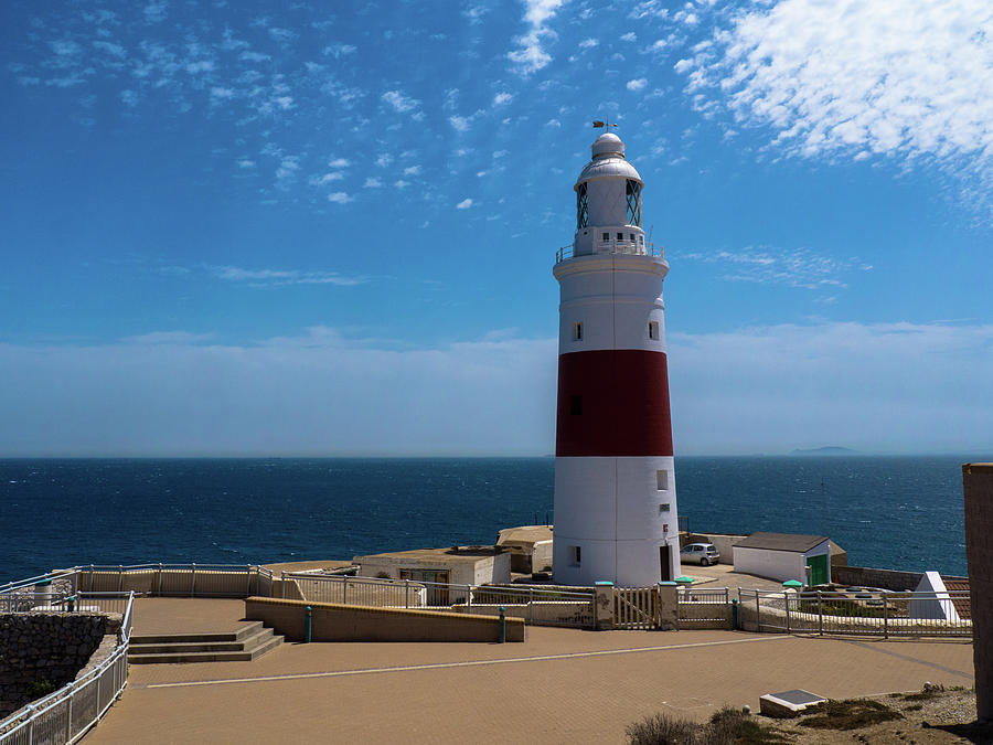 Punta Europa Lighthouse, Gibraltar, Spain Photograph