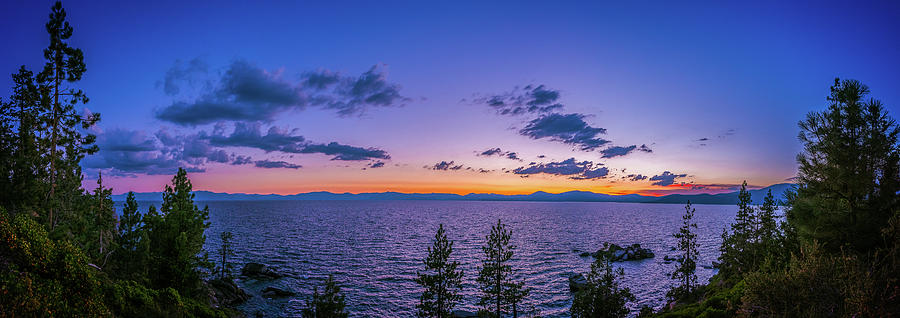 Purple Sunset #1 Photograph by David Downs