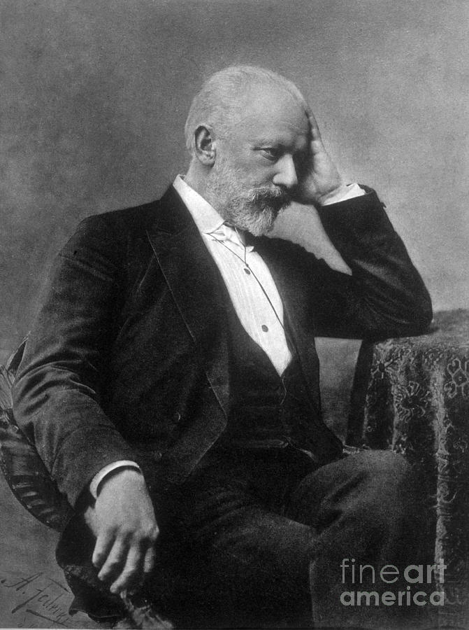 Pyotr Ilyich Tchaikovsky, Russian #1 Photograph by Science Source