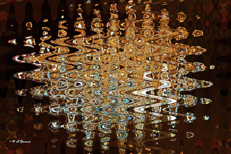 Quartz Crystals Abstract #1 Digital Art by Tom Janca