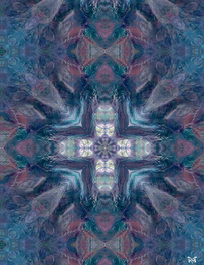 Queen Fairy Cross #1 Digital Art by Maria Watt