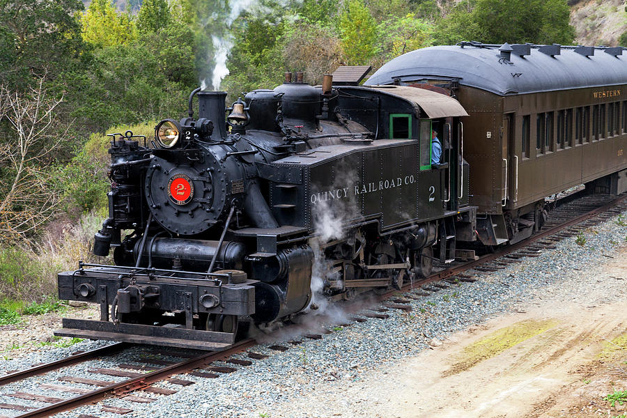 Quincy Railroad No. 2 #1 Photograph by Rick Pisio