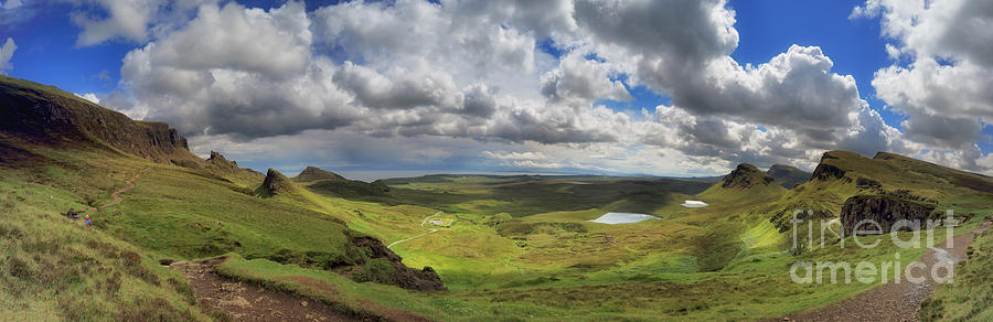 Quiraing and Trotternish - Panorama Photograph by Maria Gaellman