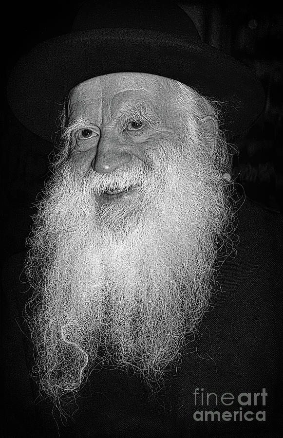 Rabbi Yehuda Zev Segal - Doc Braham - All Rights Reserved Photograph by Doc Braham