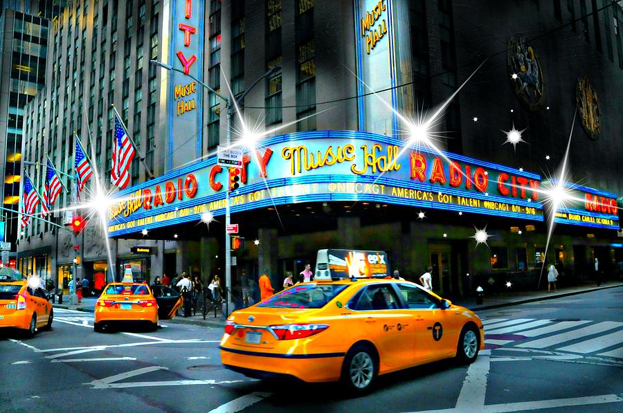 New York City Photograph - Radio City by Diana Angstadt