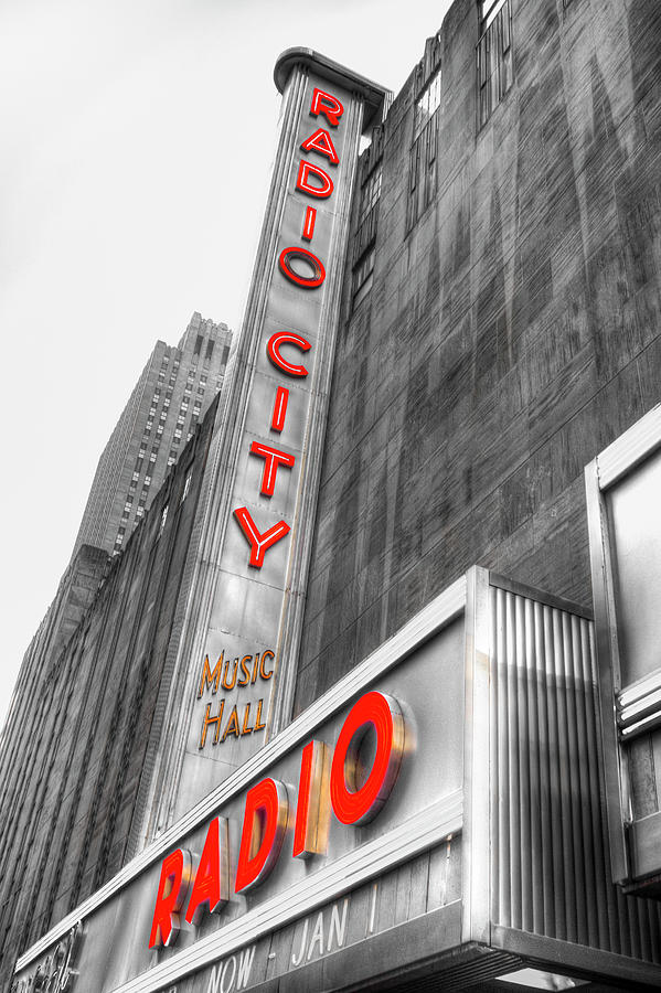 Radio City Music Hall #1 Photograph by David Pyatt