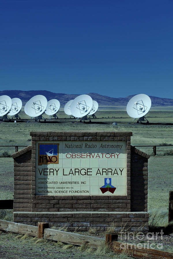 Radio Telescope Array #1 Photograph by Anthony Totah