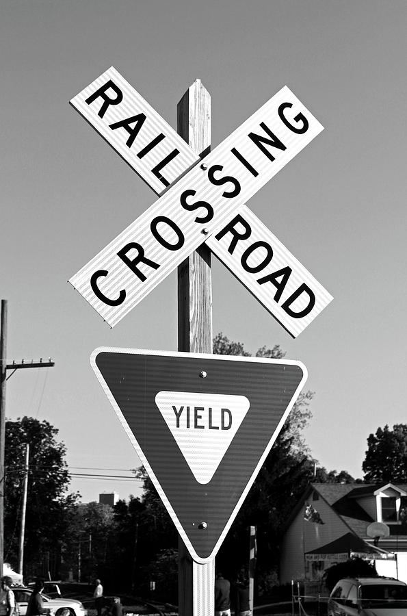 Railroad Crossing II #2 Photograph by Michiale Schneider