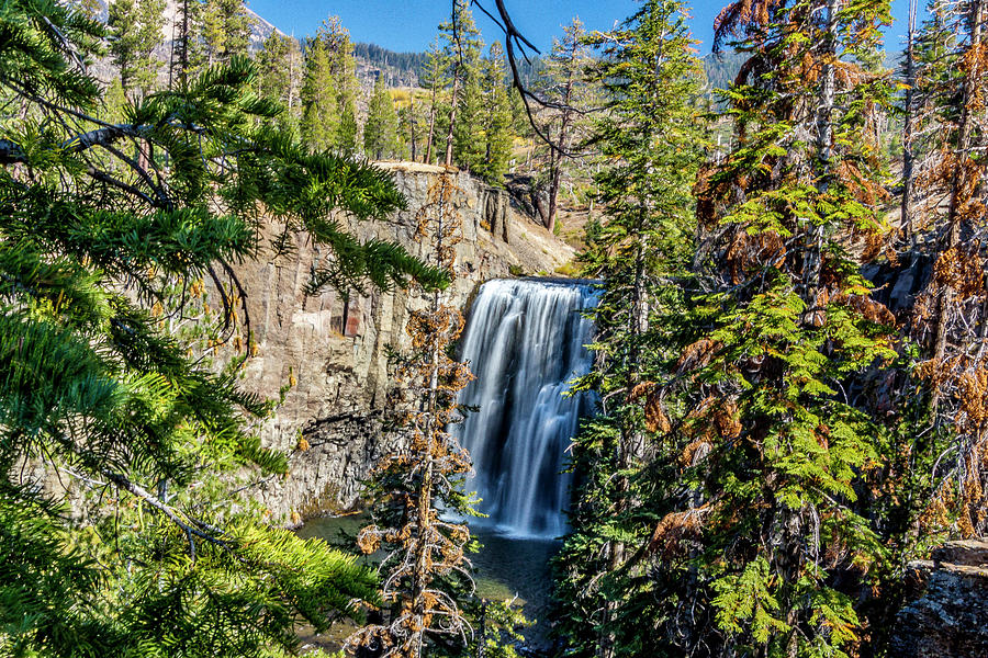 Rainbow Falls Eastern Sierras #1 Photograph by Donald Pash