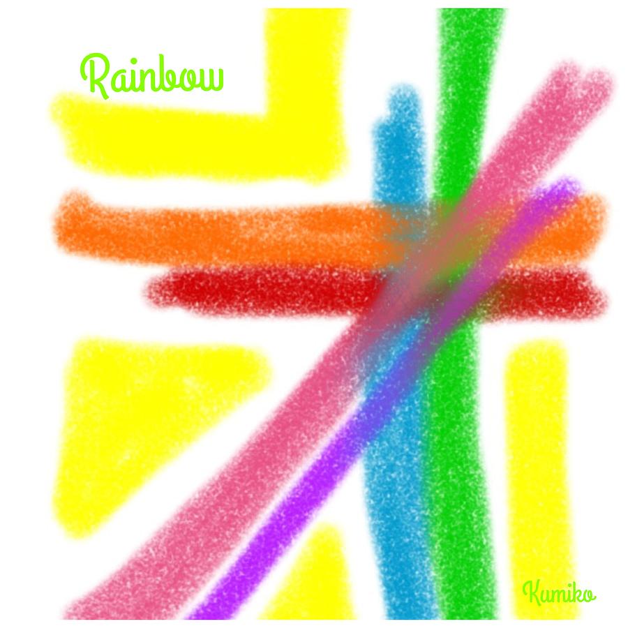 Rainbow Painting - Rainbow  #2 by Kumiko Izumi