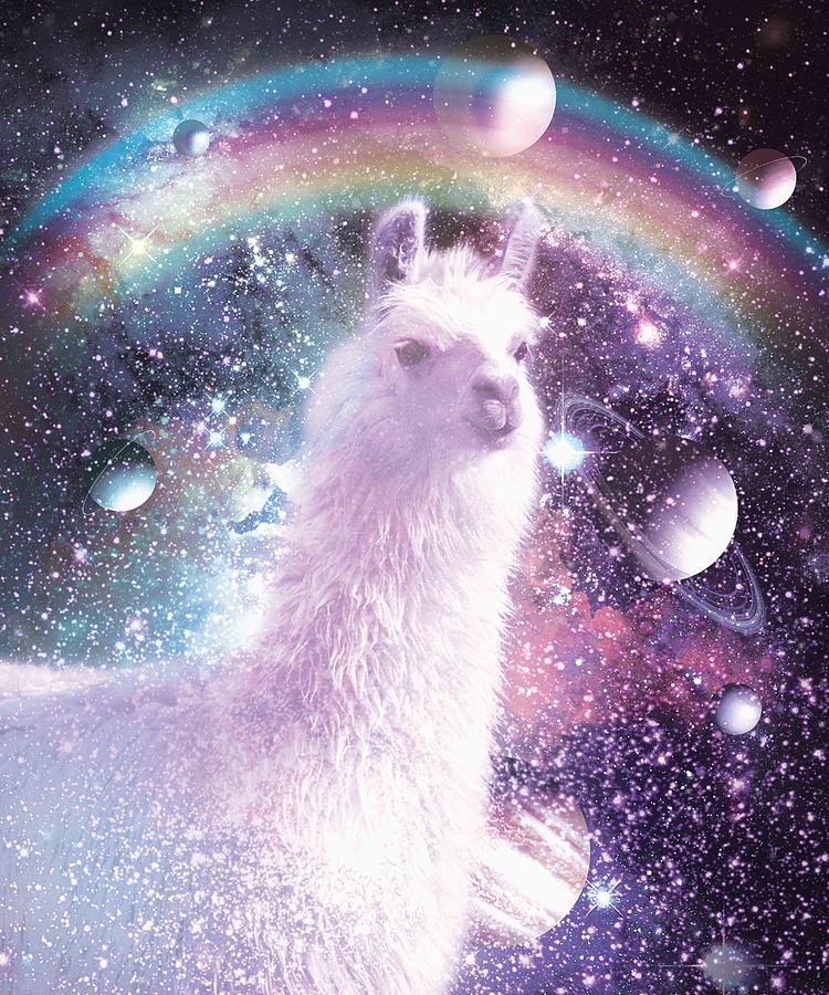 rainbow llama asda