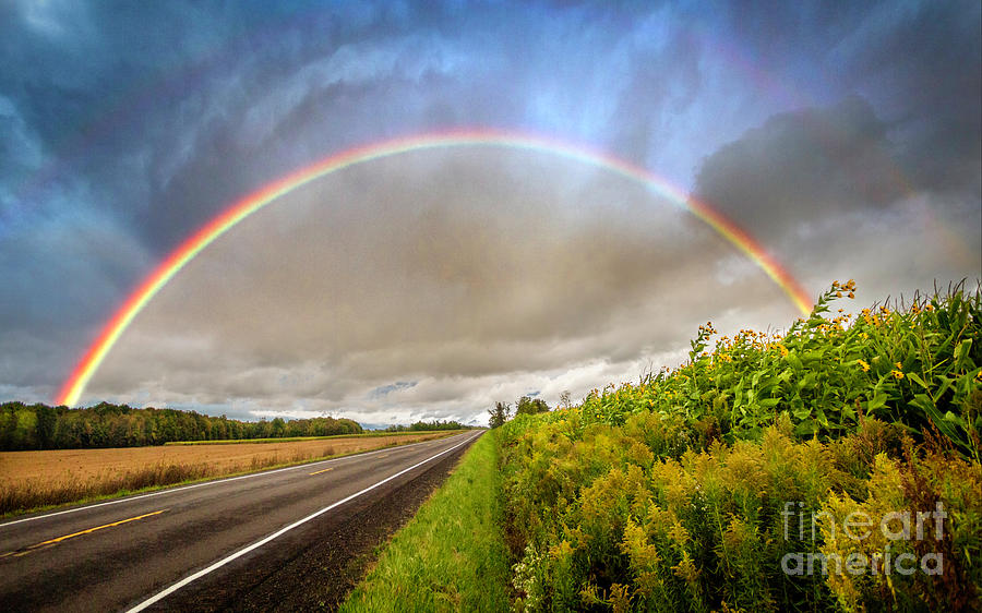 Rainbow Sky #1 Photograph by Karen Jorstad
