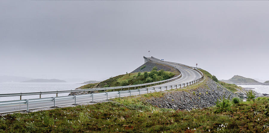 Rainy day on Atlantic Road #1 Photograph by Dmytro Korol