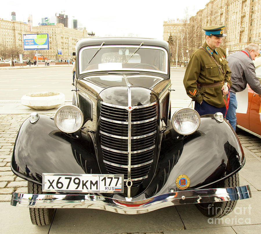 Rally of classical cars, Moscow #1 Photograph by Irina Afonskaya
