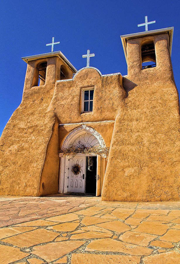 Ranchos de Taos church  #1 Photograph by Charles Muhle