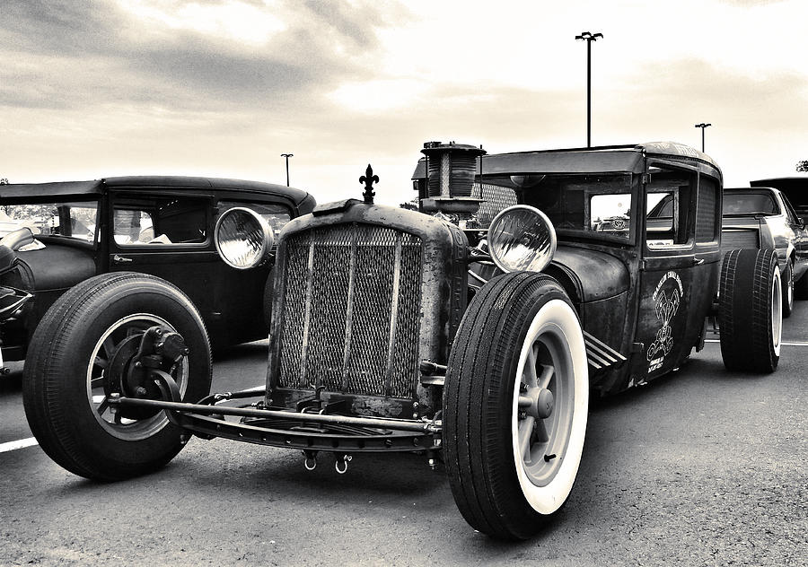 Vintage Photograph - Rat Rod  #1 by Southern Tradition