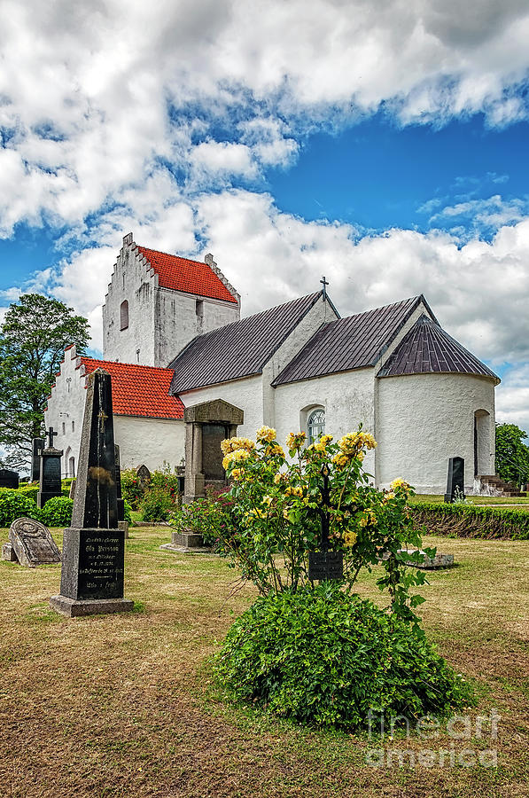 Ravlunda church #1 Photograph by Antony McAulay