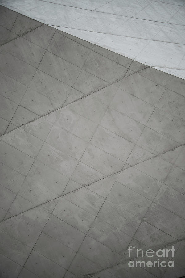 Raw Grey Concrete Abstract Minimal Background #1 Photograph by JM Travel Photography