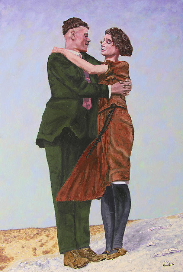 Ray and Isabel #1 Painting by Stan Hamilton