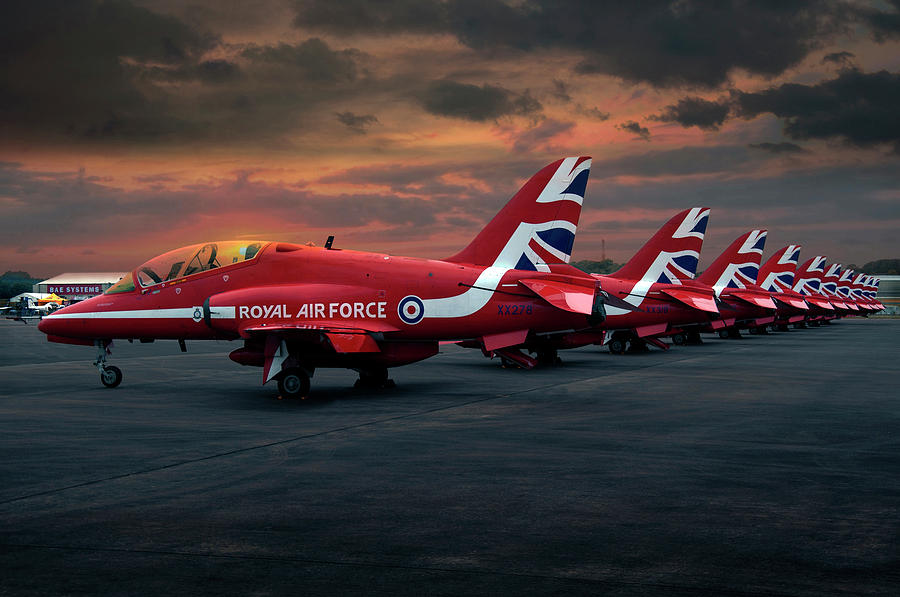 Red 9  #1 Photograph by Jason Green