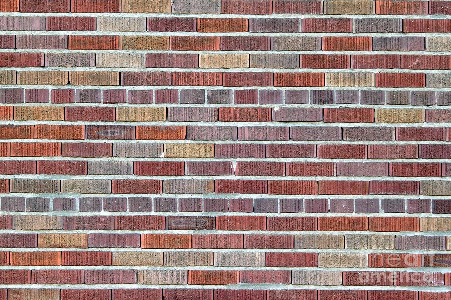 Red Brick Wall #1 Photograph by Henrik Lehnerer