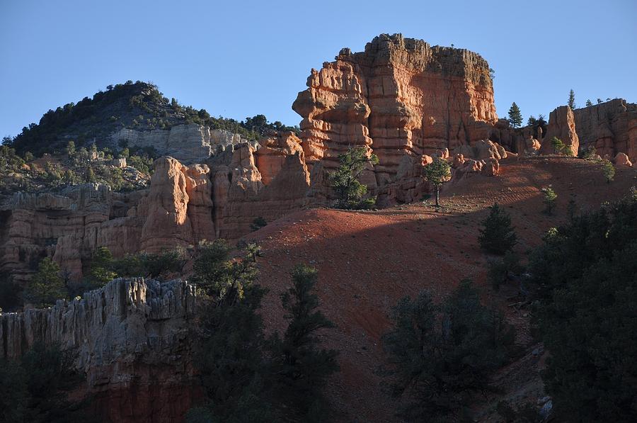 Red Canyon Area in Early Morning Light #1 Photograph by Frank Madia