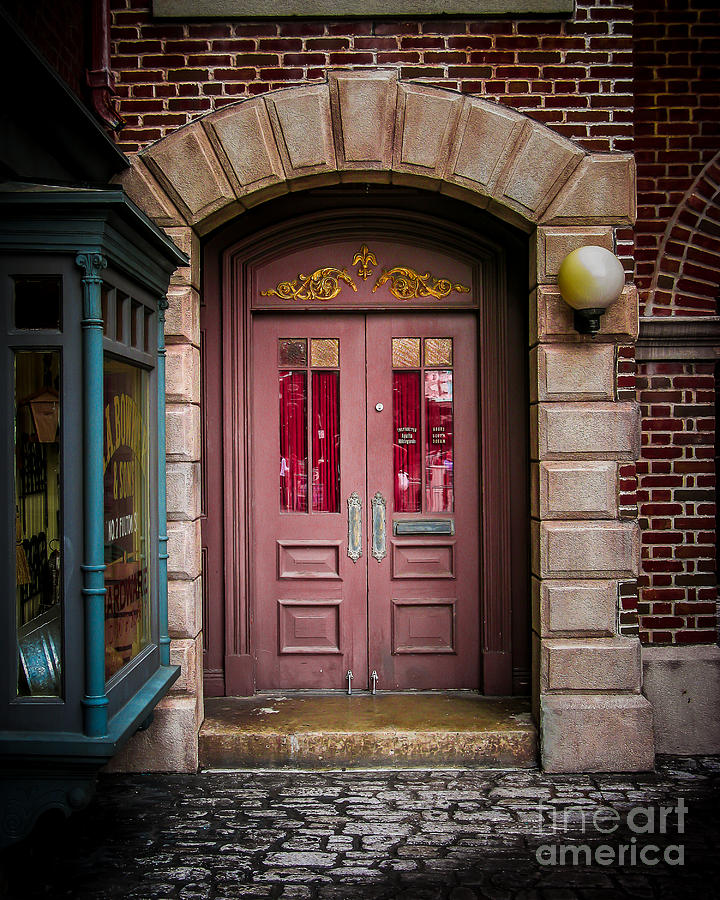 Red Doors #1 Photograph by Perry Webster