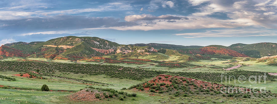 Red Mountains panorama #1 Photograph by Marek Uliasz