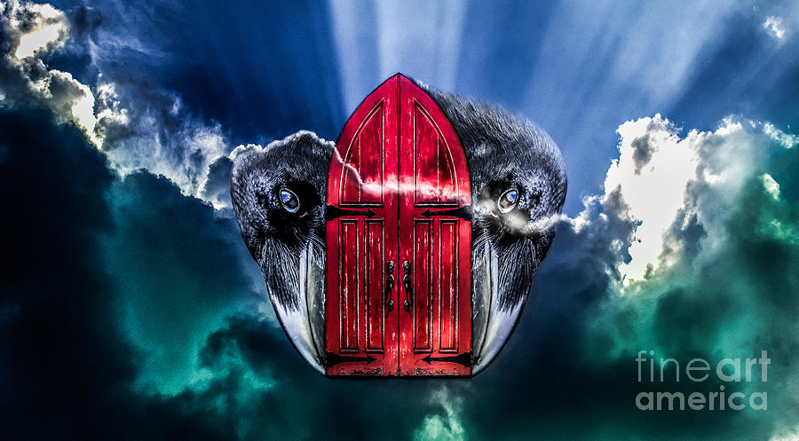 Red Portal Photograph by Michael Arend
