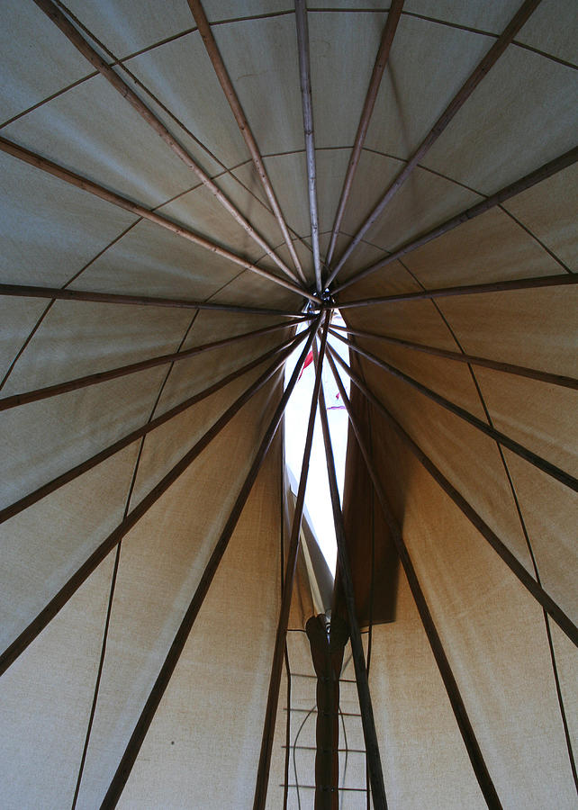 Red River West Metis Tepee #1 Photograph by Sherry Leigh Williams