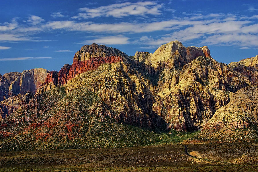 Red Rock Canyon #1 Photograph by Stephen Campbell