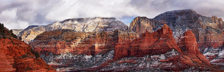 Red Rock Peaks #1 Photograph by Leda Robertson