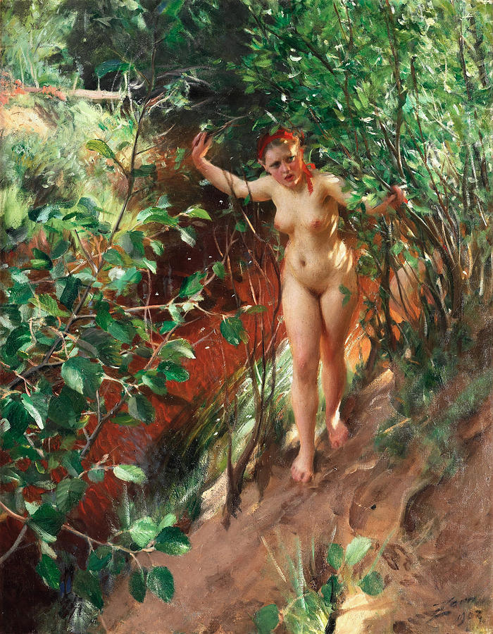 Red Sand #2 Painting by Anders Zorn