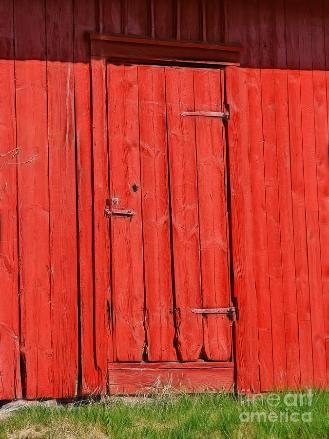 Red Shed Photograph by Lutz Baar - Fine Art America