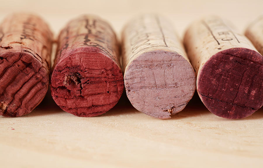 Red Wine Corks #1 Photograph by Frank Tschakert