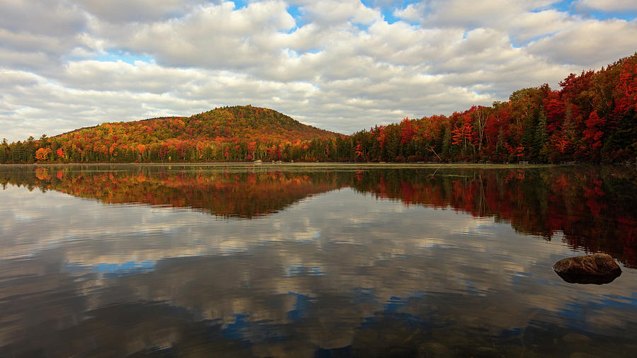 Autumn Reflections Photograph by Mike Lang