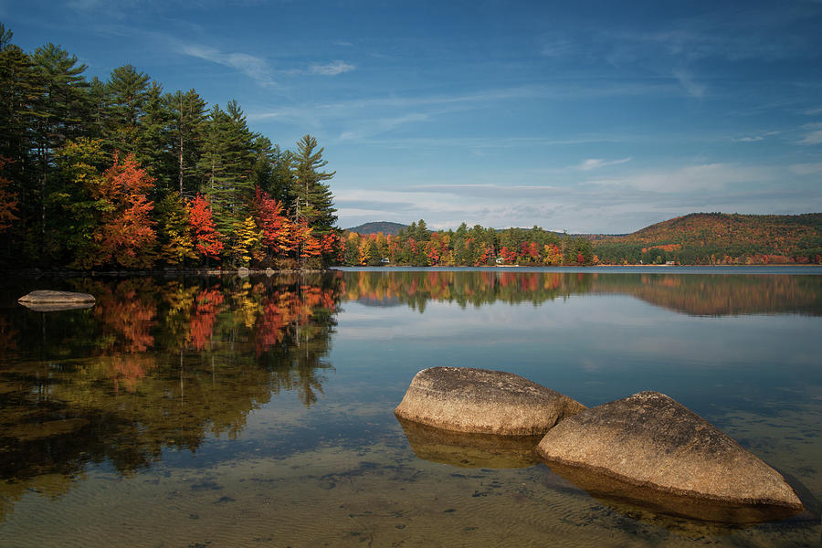 Reflections at Bear Pond Photograph by Darylann Leonard Photography