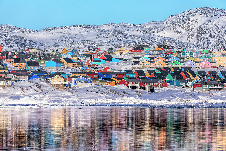 reflections of Ilulissat - Greenland #1 Photograph by Joana Kruse