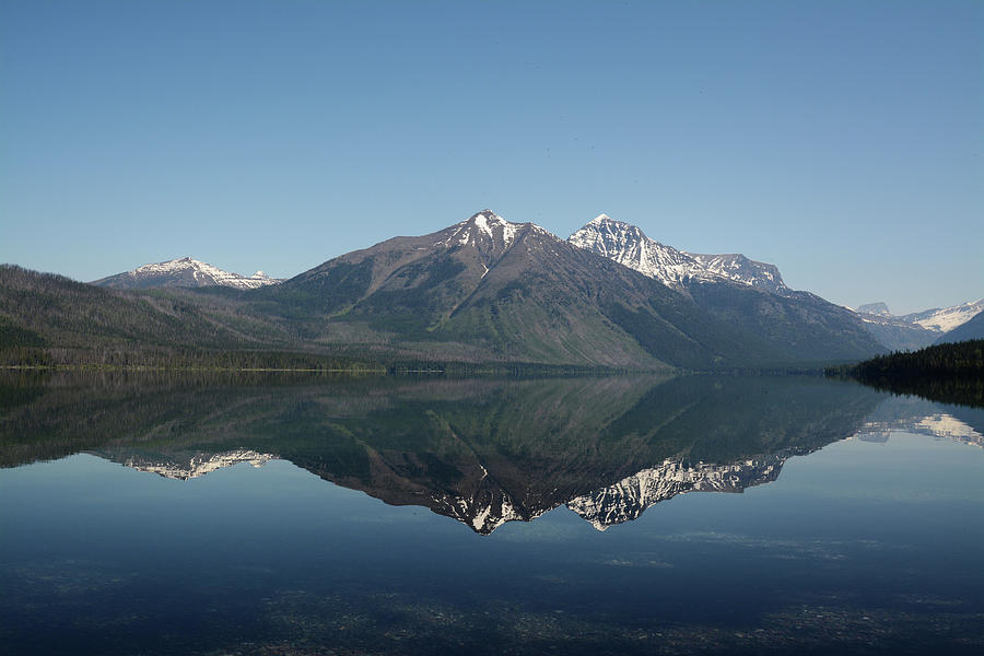 Reflections of Lake McDonald #1 Photograph by Whispering Peaks Photography