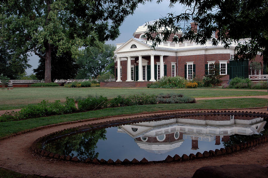 Thomas Jefferson Photograph - Reflections of Monticello #1 by LeeAnn McLaneGoetz McLaneGoetzStudioLLCcom