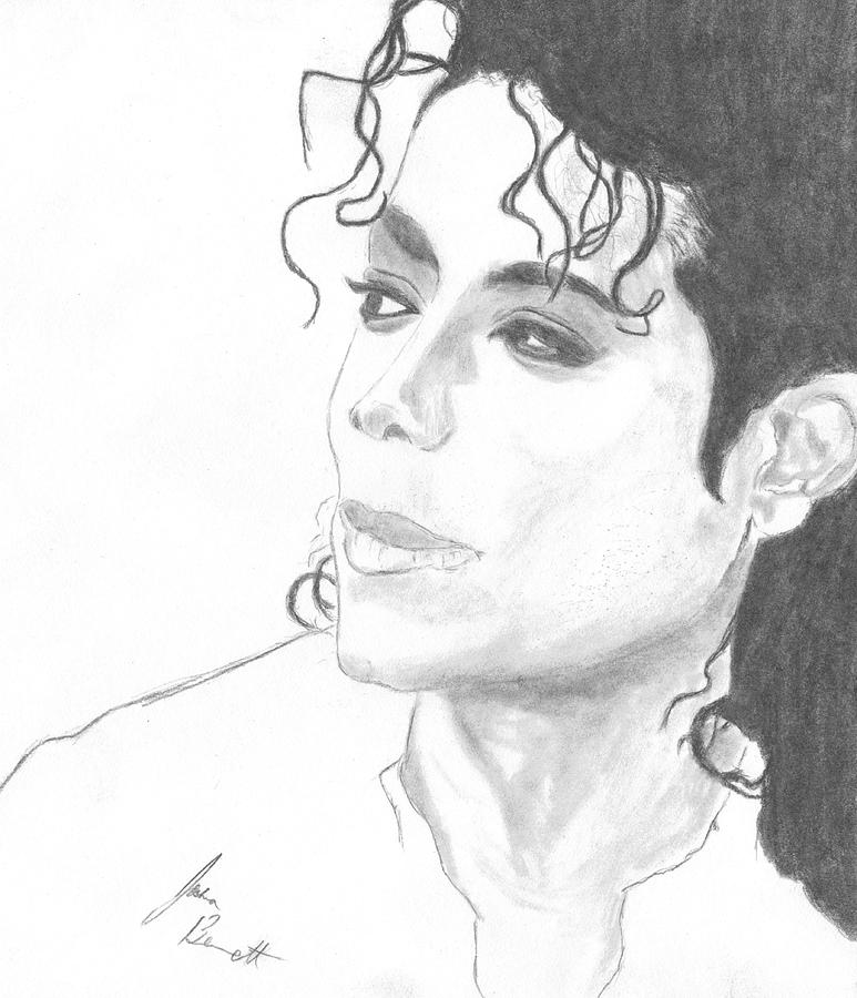 Remembering Michael Drawing by Josh Bennett