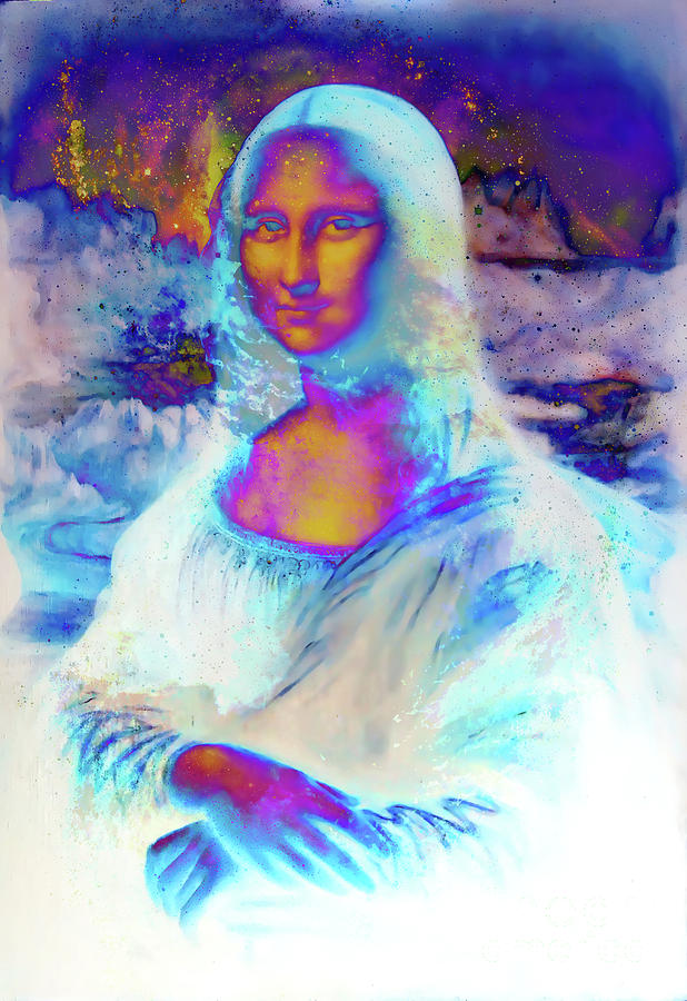  Mona Lisa with Inverted Colors, Mona Lisa Reproduction