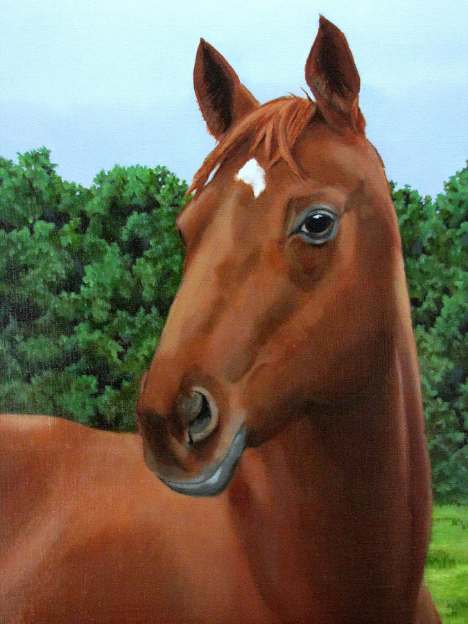 Retired Racer #1 Painting by Sandra Chase