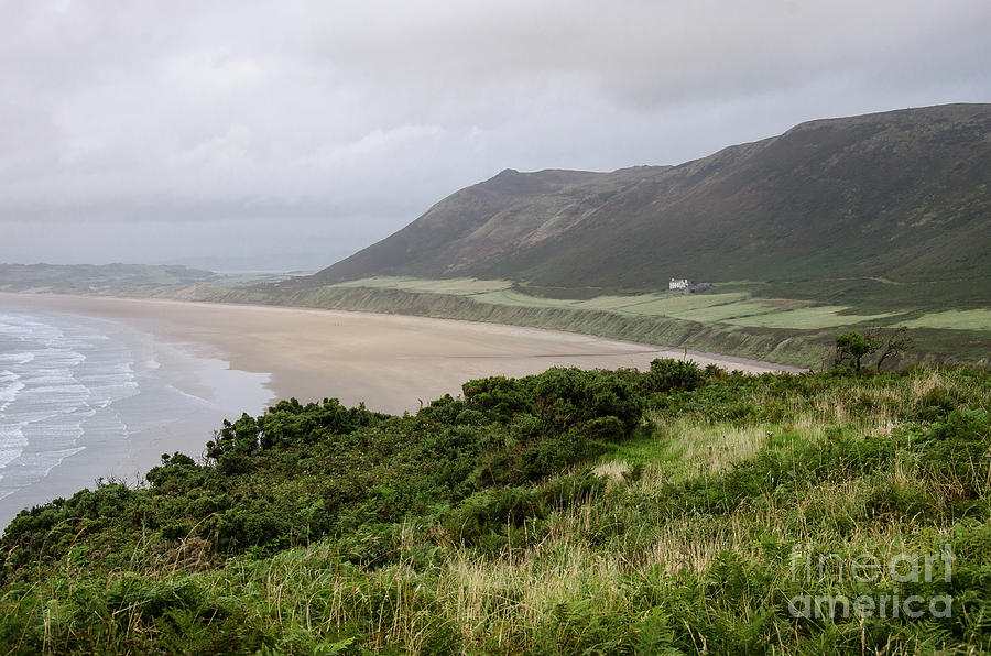 Rhossili Bay, South Wales Photograph by Perry Rodriguez