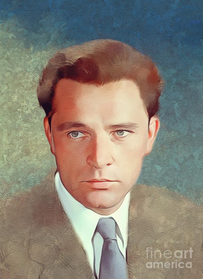 Richard Burton, Movie Legend Painting by Esoterica Art Agency - Fine ...