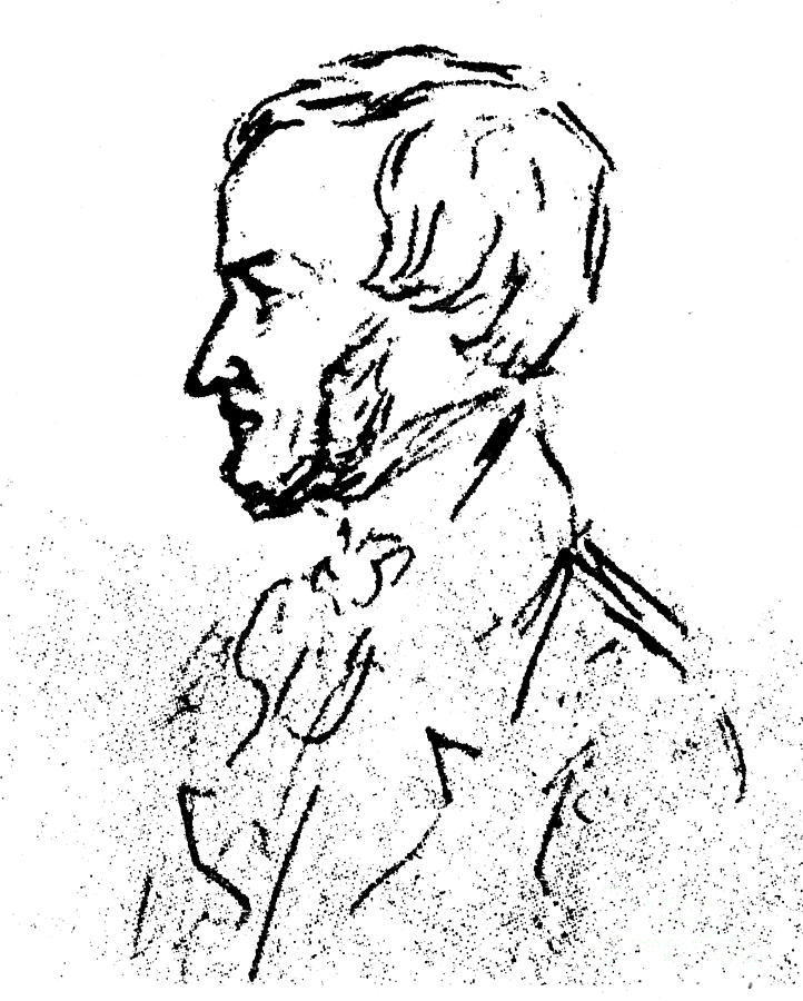 Richard Wagner #1 Drawing by Granger