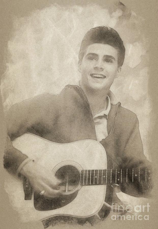 Ricky Nelson, Music Legend By John Springfield Drawing